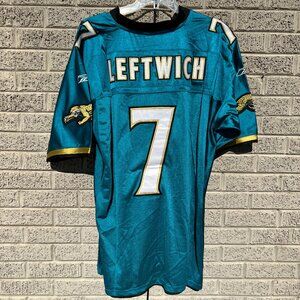 Reebok On Field Byron Leftwich Jacksonville Jaguars #7 Jersey NWT XL 52